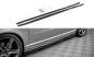 Preview: Maxton Seitenschweller Ansatz für Volvo V70 Mk3 Carbon Look VO-V70-3-SD1-C