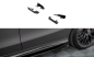 Preview: Maxton Side Flaps Mercedes-AMG C63 Limousine / Kombi W205 Facelift schwarz Hochglanz MEC205F63CNC-SF1-G