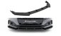 Preview: Maxton Street Pro Front Ansatz + Flaps Audi A5 F5 Facelift schwarz Hochglanz AUA52FSBCNC-FD1BRB+FSF1-G