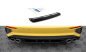Preview: Maxton Mittlerer Diffusor Heck Ansatz für Audi S3 Limousine 8Y schwarz Hochglanz AU-S3-8Y-S-RD1-G