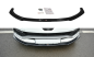 Preview: Maxton Front Ansatz für RENAULT CLIO MK4 RS schwarz Hochglanz RE-CL-4-RS-FD1-G