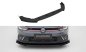 Preview: Maxton Street Pro Front Ansatz + Flaps VW Polo AW GTI Facelift schwarz Hochglanz VWPO6FGTICNC-FD1B+FSF1-G