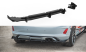 Preview: Maxton Racing Diffusor Heck Ansatz +Flaps für Ford Fiesta Mk8 ST schwarz Hochglanz FOFI8STCNC-RS1BRB+RSF1-G