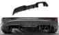 Preview: Maxton Diffusor Heck Ansatz für Ford Fiesta ST (5-Türige version) Mk7 Facelift schwarz Hochglanz FO-FI-7F-ST-5D-RS1-G