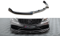 Preview: Maxton Front Ansatz V.2 Mercedes-AMG C63 Limousine / Kombi W205 Facelift schwarz Hochglanz ME-C-205F-63-FD2-G