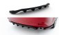 Preview: Maxton Mittlerer Cup Diffusor Heck Ansatz Mazda 6 Limousine Mk3 Facelift schwarz Hochglanz MA-6-3F2-RD1G+RD2-G