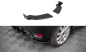 Preview: Maxton Street Pro Heck Ansatz Flaps Diffusor +Flaps für Ford Fiesta ST Mk6 schwarz Hochglanz FOFI6STCNC-RSD1BRB+RSF1-G