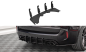 Preview: Maxton Street Pro Heckschürze für BMW X5 M F15 BMX5M15CNC-RS1BRB