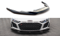 Preview: Maxton Front Ansatz V.3 für Audi R8 Mk2 Facelift schwarz Hochglanz AU-R8-2F-FD4G+FD4R-G
