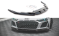 Preview: Maxton Front Ansatz V.1 für Audi R8 Mk2 Facelift schwarz Hochglanz AU-R8-2F-FD1G+FD1R-G