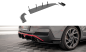Preview: Maxton Street Pro Heck Ansatz Flaps Diffusor + Flaps Hyundai I30 Fastback N-Line Mk3 Facelift schwarz Hochglanz HYI303FNLINEFBCNC-RS1B+RSF1-G