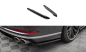 Preview: Maxton Heck Ansatz Flaps Diffusor für Audi S8 D5 schwarz Hochglanz AU-S8-D5-RSD1-G