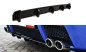 Preview: Maxton Mittlerer Diffusor Heck Ansatz für ALFA ROMEO 147 GTA DTM LOOK schwarz Hochglanz AL-147-1-GTA-RD1+RD2-G