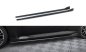 Preview: Maxton Seitenschweller Ansatz V.2 BMW 2 Coupe G42 schwarz Hochglanz BM-2-G42-SD2-G