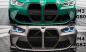 Preview: Maxton Carbon Fiber Front Grill + License Plate Holder Base BMW M4 G82  / M3 G80 CF-BM-4-G82-M-G1-245V-P