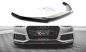 Preview: Maxton Front Ansatz V.4 für Audi S4 / A4 S-Line B9 schwarz Hochglanz AU-A4-B9-SLINE-FD4-G