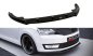 Preview: Maxton Front Ansatz V.1 für Skoda Rapid schwarz Hochglanz SK-RA-1-FD1-G