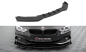 Preview: Maxton Street Pro Front Ansatz für +Flaps für + Flaps BMW 4er Gran Coupe F36 schwarz Hochglanz BM4F36GCCNC-FD1B+FSF1-G