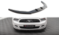 Preview: Maxton Front Ansatz für Ford Mustang Mk5 Facelift schwarz Hochglanz FO-MU-5-FD1-G