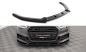 Preview: Maxton Front Ansatz V.1 für Audi S3 / A3 S-Line Sportback 8V Facelift schwarz Hochglanz AU-S3-3F-SB-FD1-G