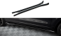 Preview: Maxton Seitenschweller Ansatz Porsche Cayenne Mk2 Facelift schwarz Hochglanz PO-CAY-2F-SD1-G