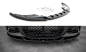 Preview: Maxton Front Ansatz V.4 für BMW 4er M-Paket G22 schwarz Hochglanz BM-4-G22-MPACK-FD4-G