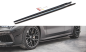 Preview: Maxton Seitenschweller Ansatz für V.2 für BMW M8 Gran Coupe F93 / 8 Gran Coupe M-Paket G16 schwarz Hochglanz BM-M8-G16-GC-SD2-G