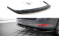 Preview: Maxton Mittlerer Diffusor Heck Ansatz DTM Look für Skoda Fabia Combi Mk3 Facelift schwarz Hochglanz SK-FA-3F-K-RD1G+RD2-G