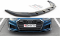 Preview: Maxton Front Ansatz V.2 für Audi A6 S-Line / S6 C8  schwarz Hochglanz AU-A6-C8-SLINE-FD2-G