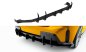 Preview: Maxton Street Pro Heckschürze + Flaps BMW 1er M-Paket F70 schwarz Hochglanz BM170MPACKCNC-RS1B+BRBI+RSF1-G