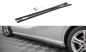Preview: Maxton Seitenschweller Ansatz für V.2 für Mercedes-Benz A W176 schwarz Hochglanz ME-A-176-SD2-G