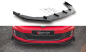 Preview: Maxton Racing Front Ansatz V.3 für passend +Flaps für Volkswagen Golf GTI Mk6 schwarz Hochglanz VWGO6GTICNC-FD3B+FSF1-G