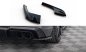 Preview: Maxton Heck Ansatz Flaps Diffusor V.2 Audi S3 / A3 S-Line Sportback 8V Facelift schwarz Hochglanz AU-S3-3F-SB-RSD2-G