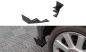 Preview: Maxton Hintere Seiten Flaps für Ford Fiesta ST Mk6 schwarz Hochglanz FOFI6STCNC-RSF1-G