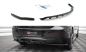 Preview: Maxton Mittlerer Diffusor Heck Ansatz DTM Look für BMW 1er F20 schwarz Hochglanz BM-1-F20-RSD1G+RD1-G