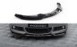 Preview: Maxton Front Ansatz V.1 BMW 1er M-Paket E82 schwarz Hochglanz BM-1-82-MPACK-C-FD1-G