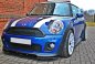 Preview: Maxton Front Ansatz für MINI COOPER R56 JCW schwarz Hochglanz MC-2-JCW-FD1-G