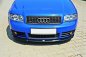 Preview: Maxton Front Ansatz für AUDI S4 B6 schwarz Hochglanz AU-S4-B6-FD1-G