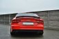 Preview: Maxton Spoiler CAP für AUDI A7 S-LINE (FACELIFT) schwarz Hochglanz AU-A7-1F-SLINE-CAP1-G