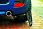 Preview: Maxton Heck Ansatz Flaps Diffusor für MINI COOPER R56 JCW schwarz Hochglanz MC-2-JCW-RSD1-G
