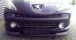 Preview: Maxton Front Ansatz für PEUGEOT 207 vor Facelift schwarz Hochglanz PE-207-FD1-G