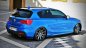 Preview: Maxton Heck Ansatz Flaps Diffusor für BMW 1er F20/F21 M-Power Facelift schwarz Hochglanz BM-1-F20F-M-RSD1-G