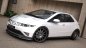 Preview: Maxton Front Ansatz für CIVIC MK8 vor Facelift schwarz Hochglanz HO-CI-8-FD1-G