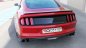 Preview: Maxton Heck Ansatz Flaps Diffusor für Ford Mustang Mk6 schwarz Hochglanz FO-MU-6-RSD1-G