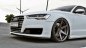 Preview: Maxton Front Ansatz für Audi A6 Ultra C7 FL schwarz Hochglanz AU-A6-C7-U-FD1-G