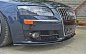 Preview: Maxton Front Ansatz für VW AUDI S8 D3 schwarz Hochglanz AU-S8-D3-FD1-G