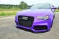 Preview: Maxton Front Ansatz für AUDI RS5 8T schwarz Hochglanz AU-RS5-1/1F-FD1-G