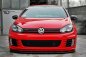 Preview: Maxton Front Ansatz für VER.2 VW GOLF 6 (FÜR GOLF GTI 35TH) schwarz Hochglanz VW-GO-6-GTI-35TH-FD2-G