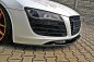 Preview: Maxton Front Ansatz für Audi R8 Mk.1 schwarz Hochglanz AU-R8-1-FD1+FD1R-G
