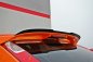 Preview: Maxton Spoiler CAP für Ford Focus ST Mk2 schwarz Hochglanz FO-FO-2-ST-CAP1-G